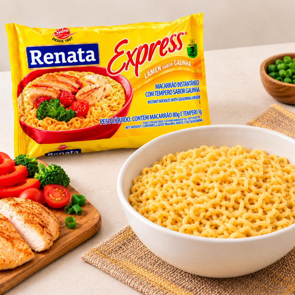 Fideos Instantáneos Renata Sabor a Pollo 85g