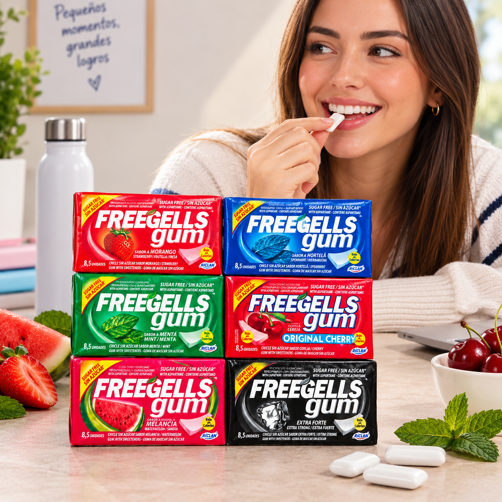 Chicle Freegells Gum 8g