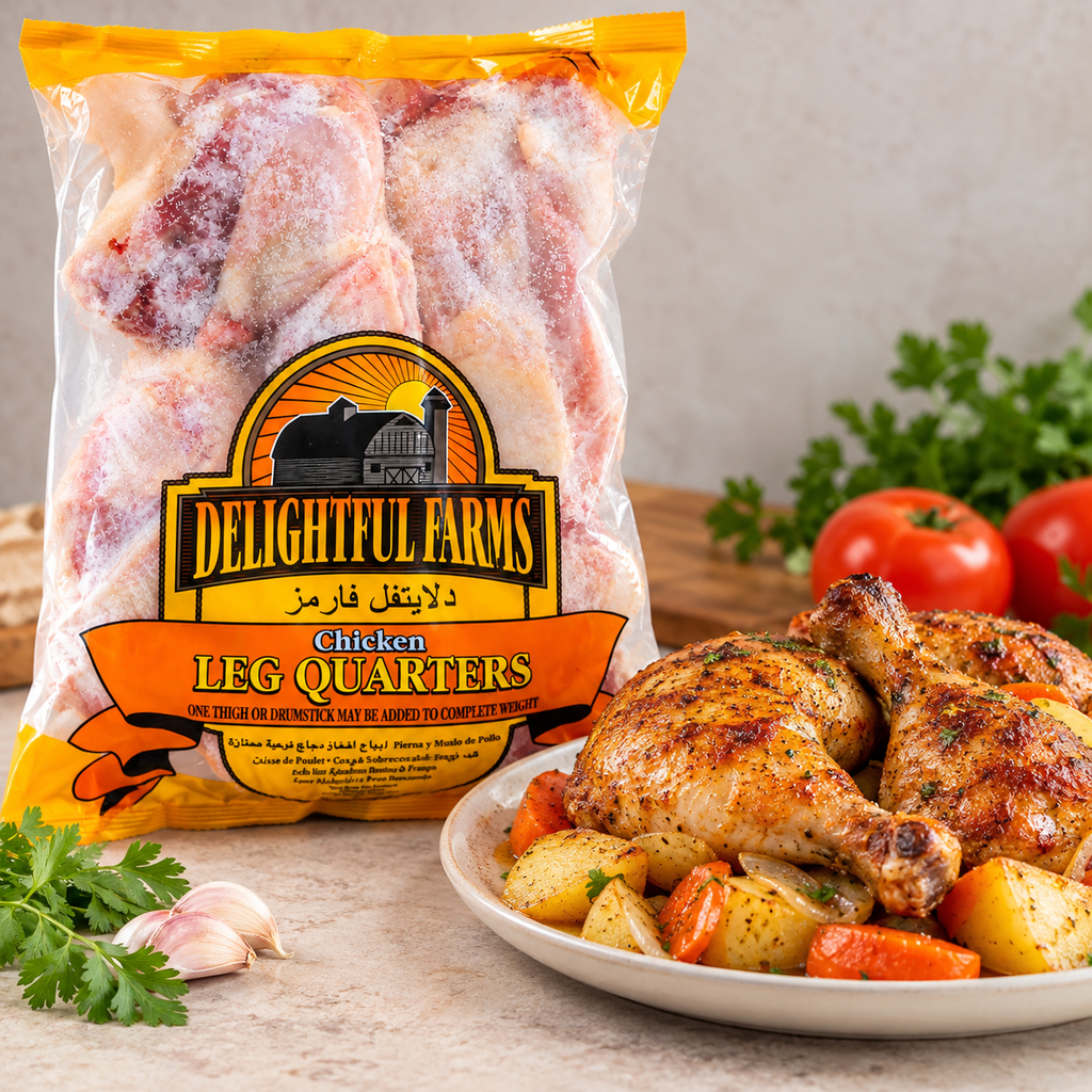 Paquete de Pollo muslo/encuentro 10lb