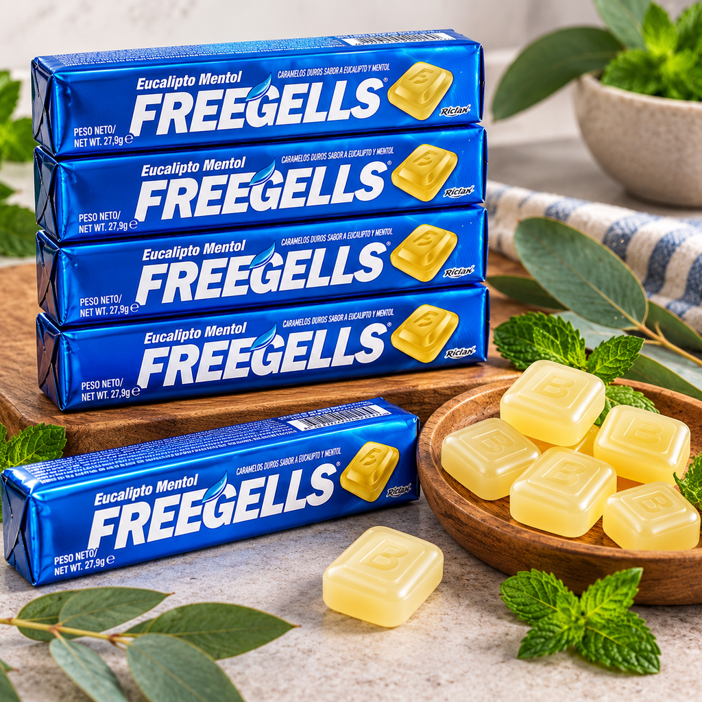 Drops Freegells Eucalipto