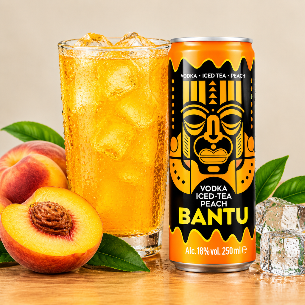 Vodka con Jengibre y Piña Bantu 250ml