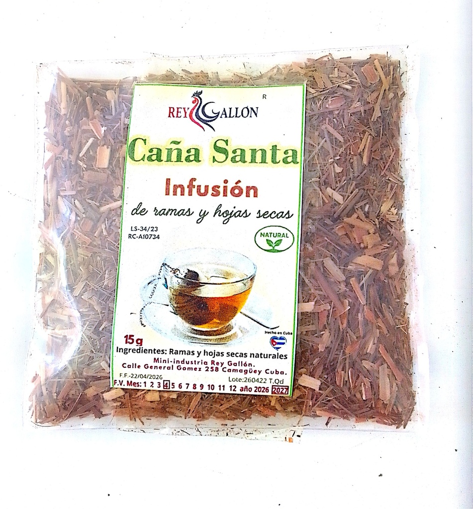 Infusión Caña Santa 20g