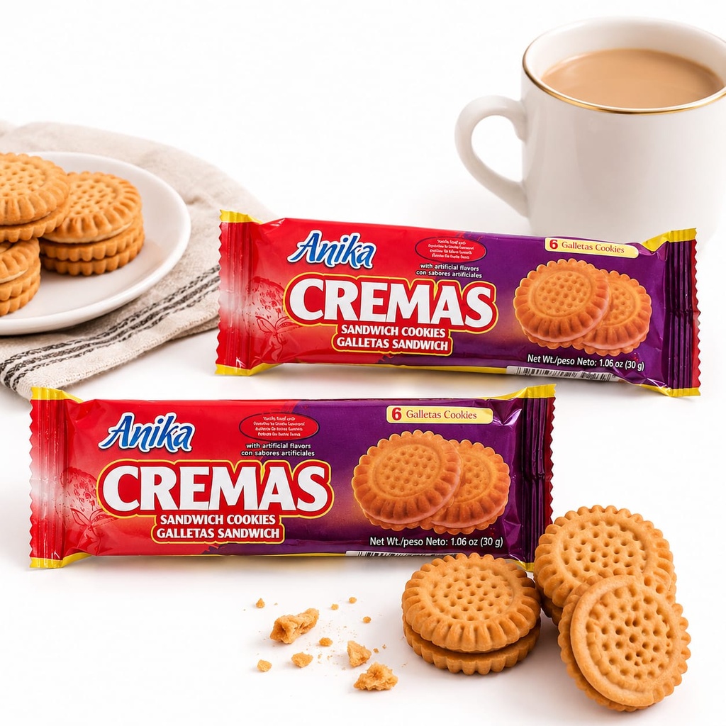 Galletas Cremas Anika