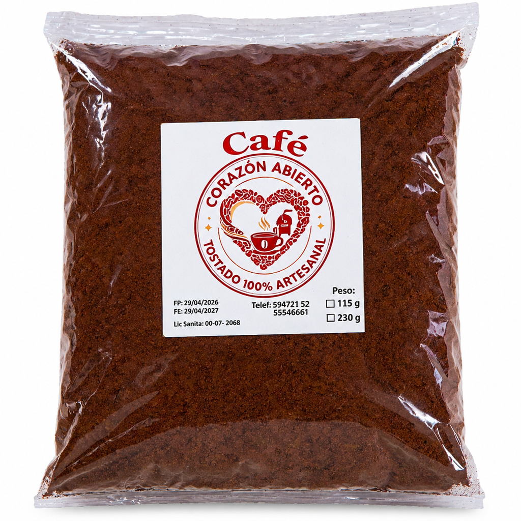 Café Corazón Abierto 230g