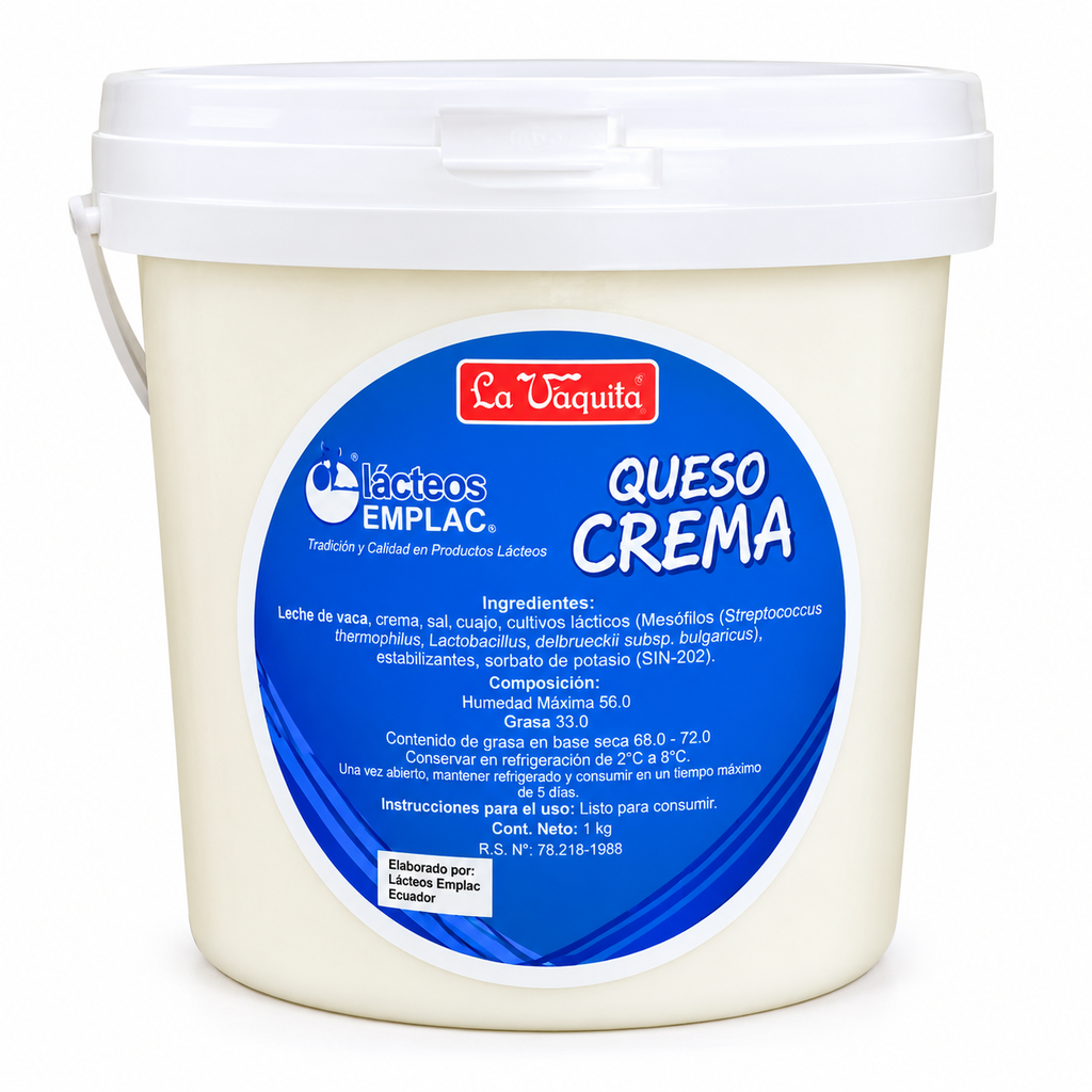 Queso Crema, la Vaquita  1 Kg