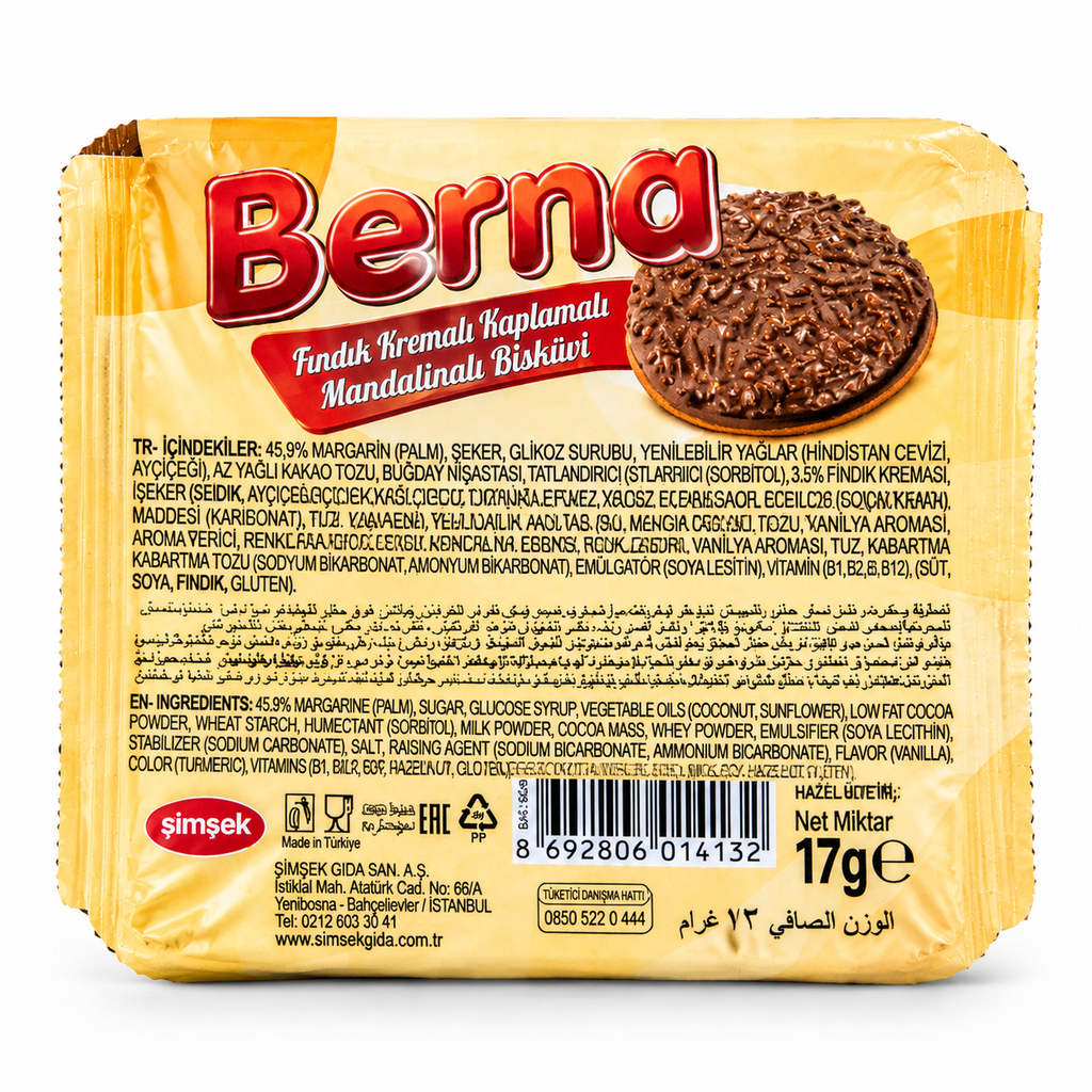 Galleta Berna 17g