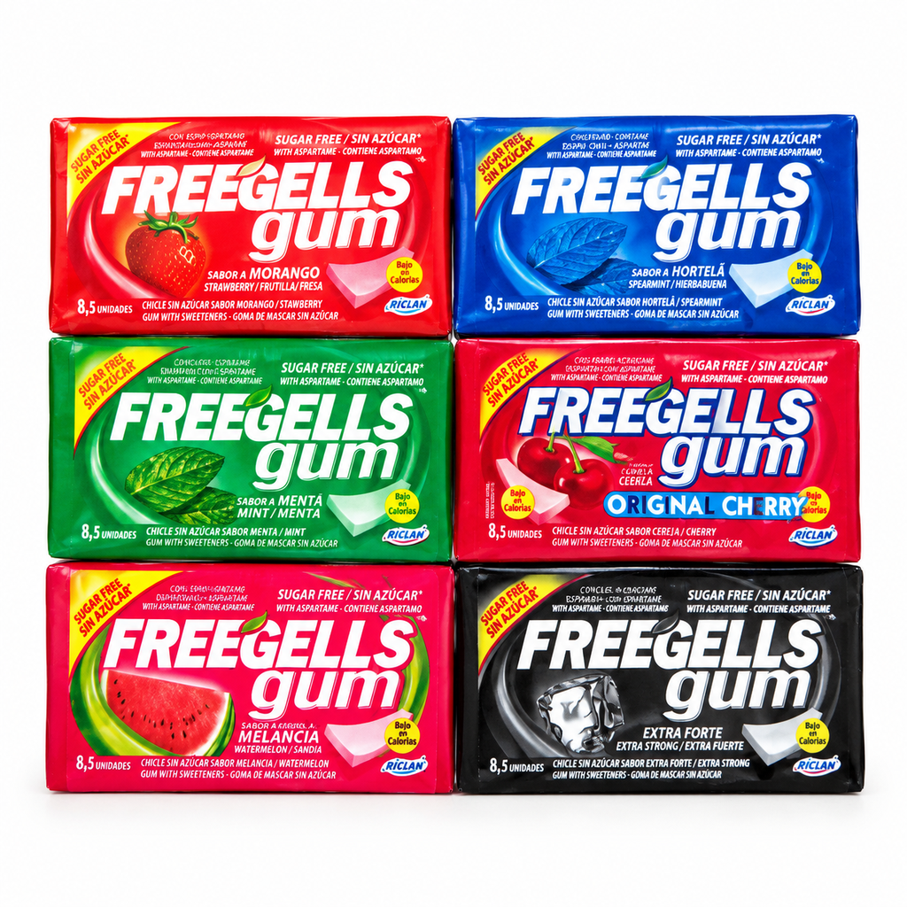 Chicle Freegells Gum 8g