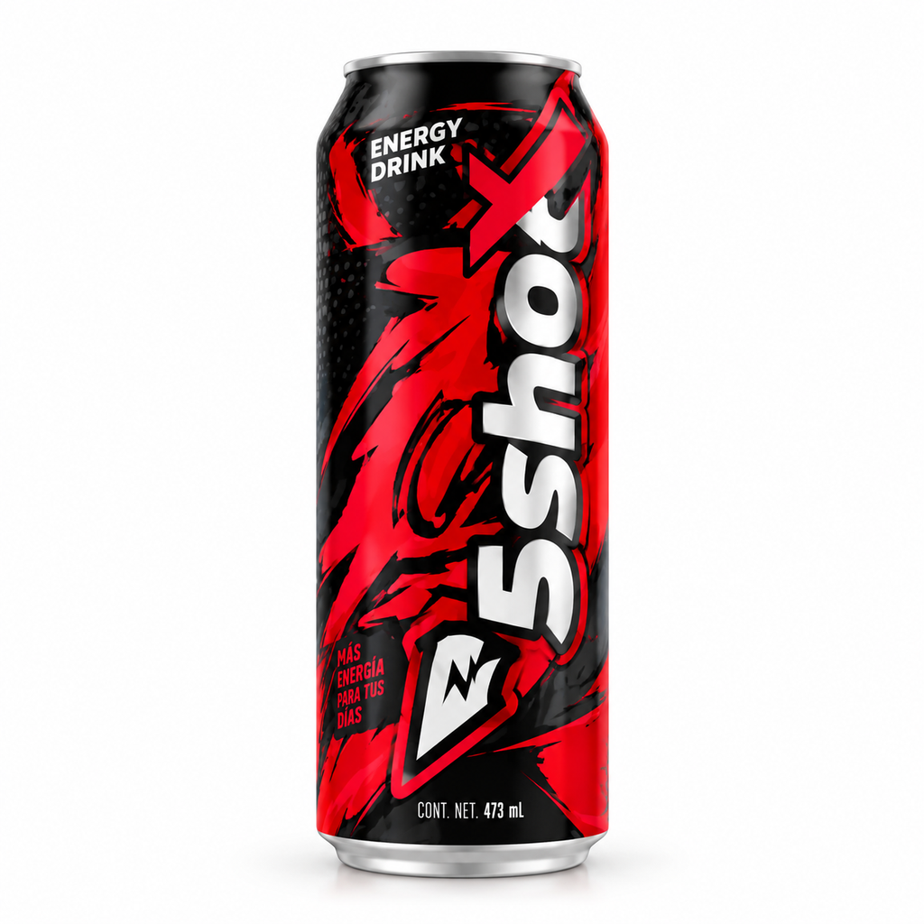 BEBIDA ENERGÉTICA 5 SHOT LATA 250 ml