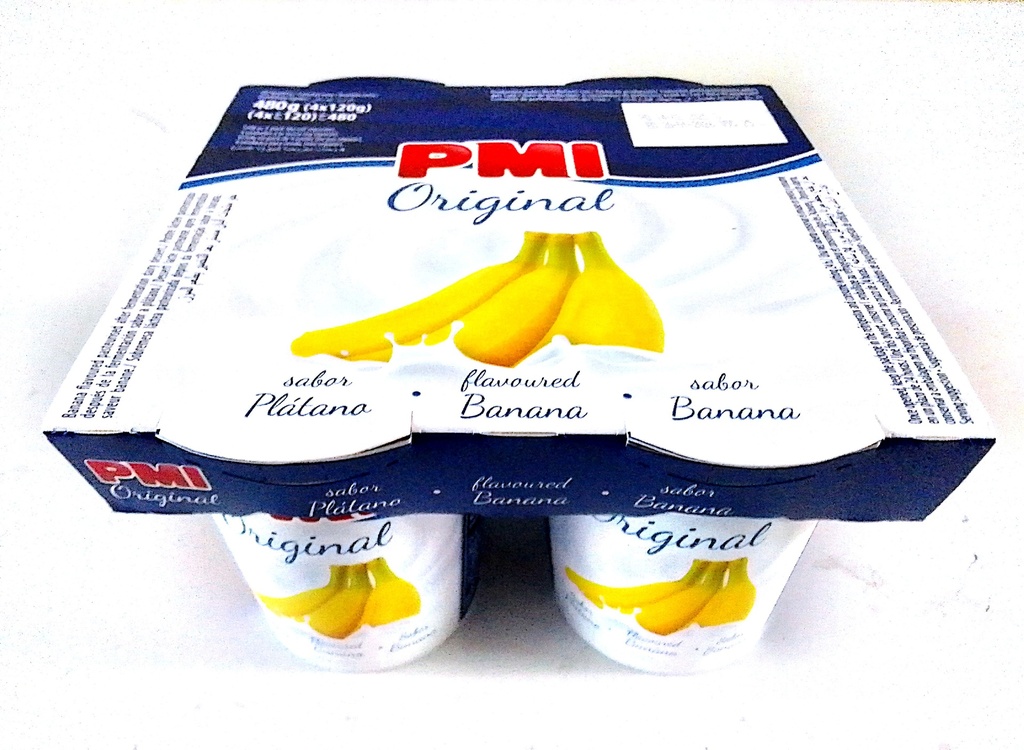 Yogur PMI Platano Pascual 120g (post lact)