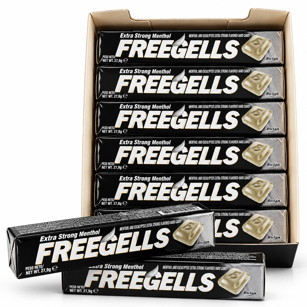 Caramelos Freegells extra fuerte