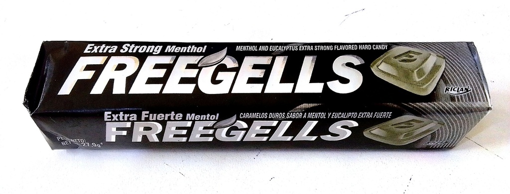 Caramelos Freegells extra fuerte
