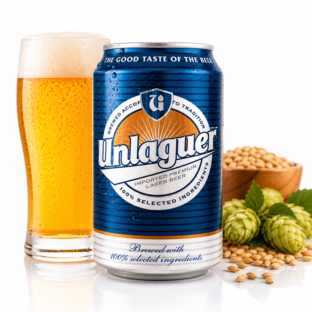 Cerveza Unlaguer Lata 330 ml