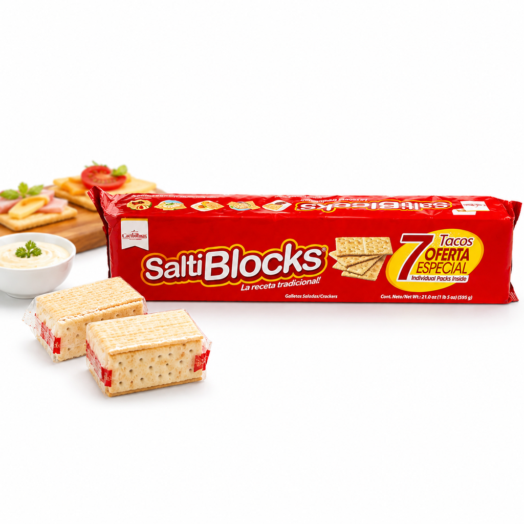 Galletas SaltiBlocks