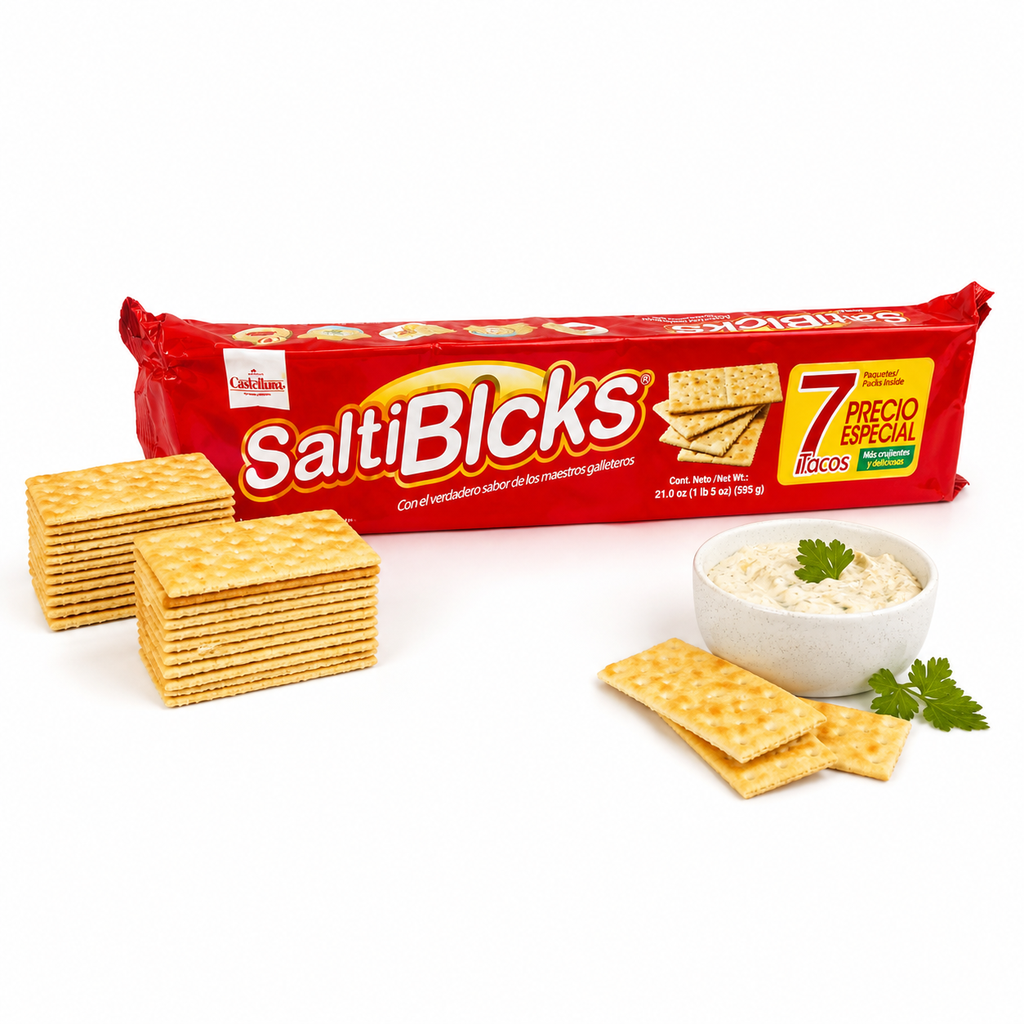 Galletas Saltitacos 7 tacos
