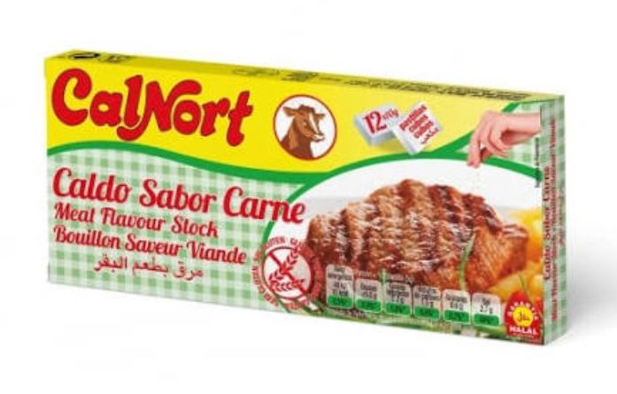 Caldo de Carne pastilla 10 g Calnort