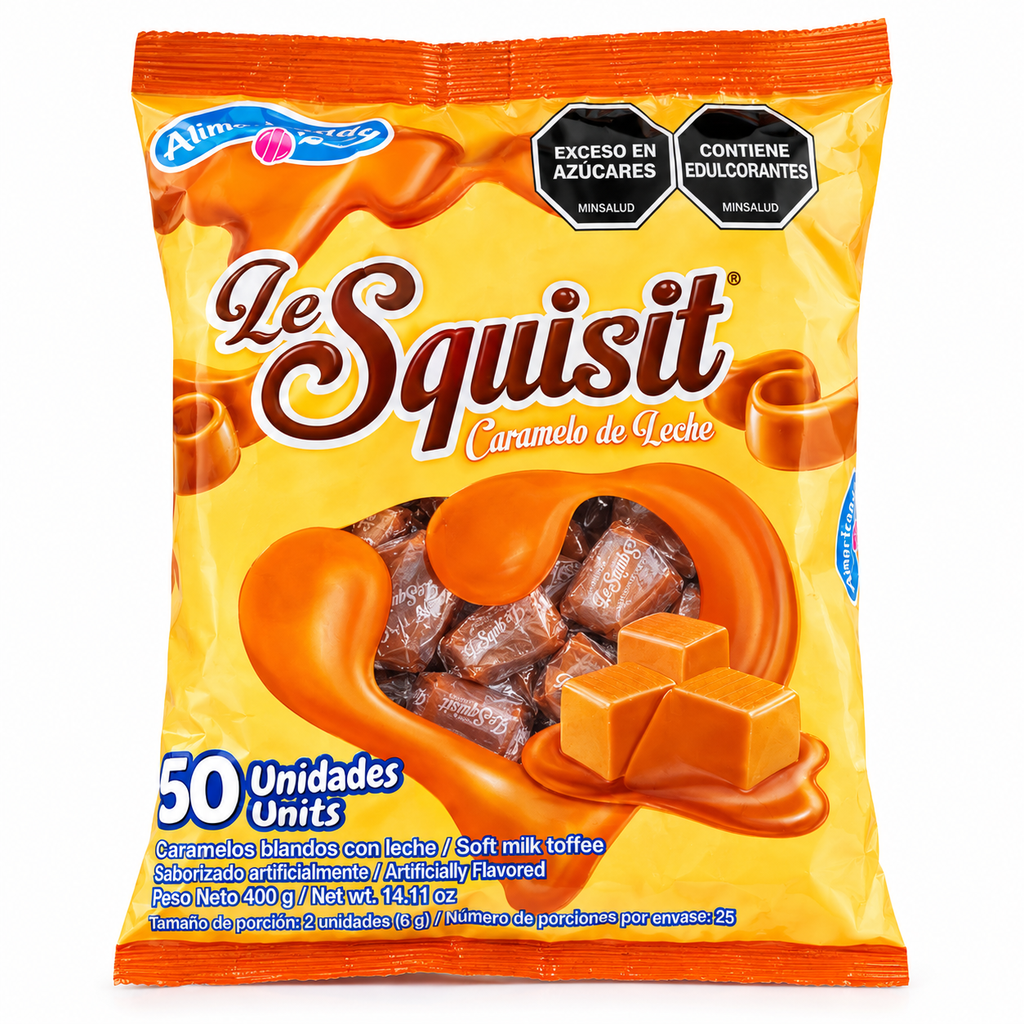 Caramelos de Leche LE SQUISIT
