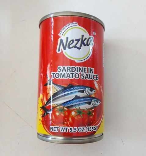 Sardinas en Tomate NEZKA 155g
