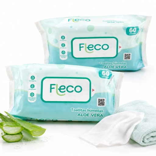 Tohallitas Húmedas Fleco (60u)