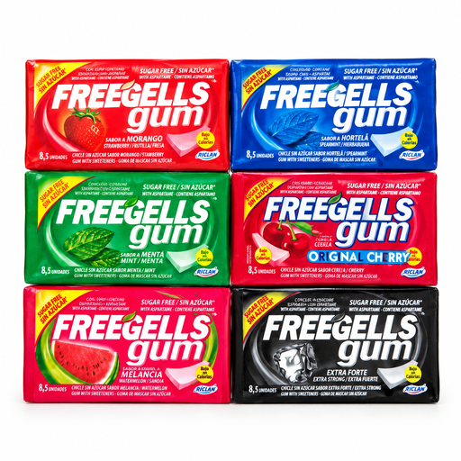 Chicle Freegells Gum 8g