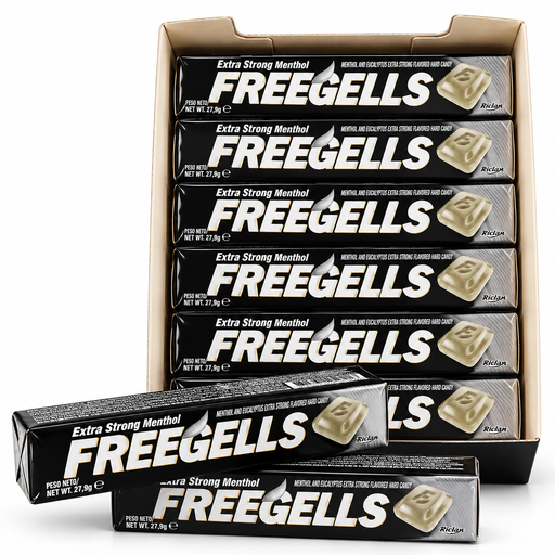 Caramelos Freegells extra fuerte