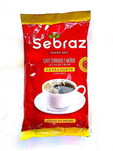 CAFE SEBRAZ EXTRA FUERTE 250 G