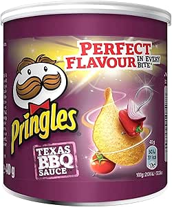 Snack Pringles BBQ 40 gr caja x 12