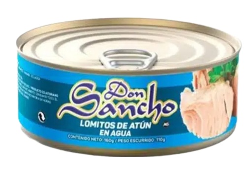 Atun lomitos en Agua eco FA 160 g Don Sancho